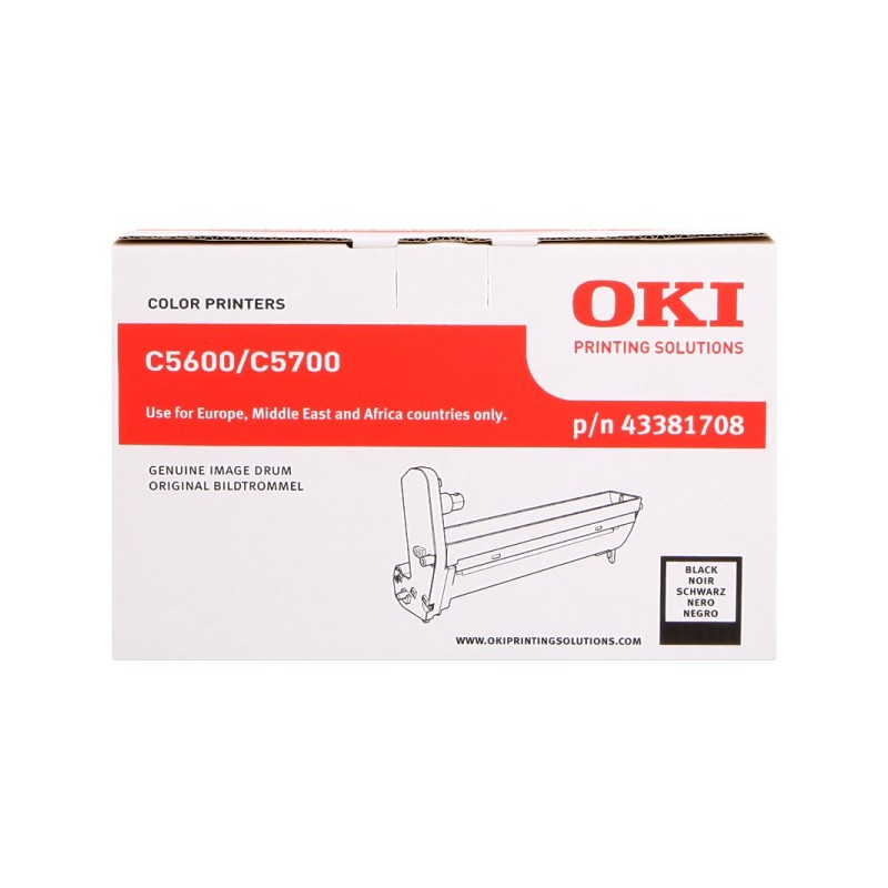 ORIGINAL OKI 43381708 Tamburo nero
