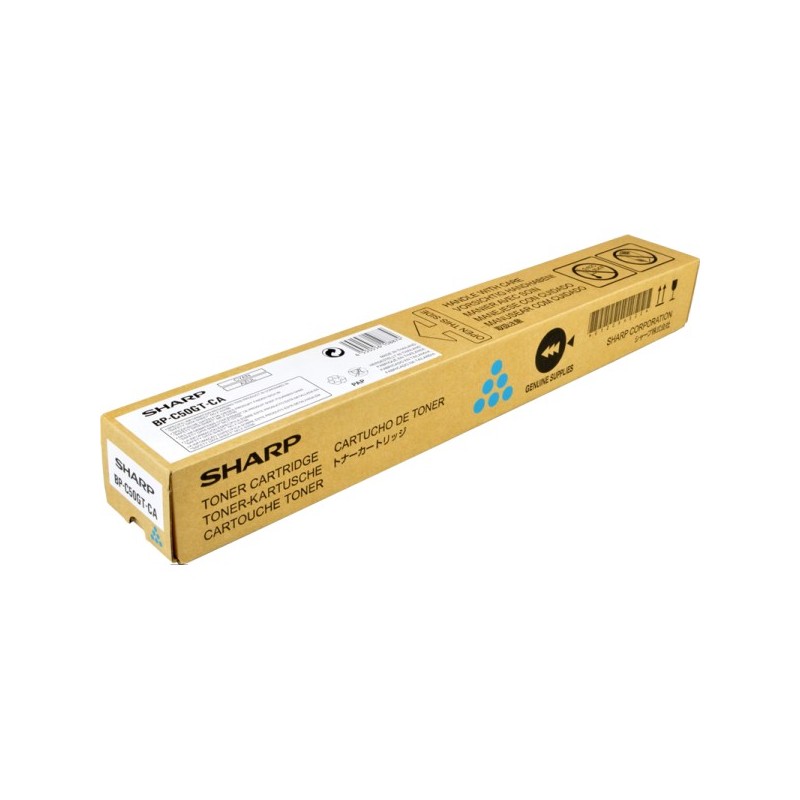 ORIGINAL Sharp BP-C50GTCA ciano toner