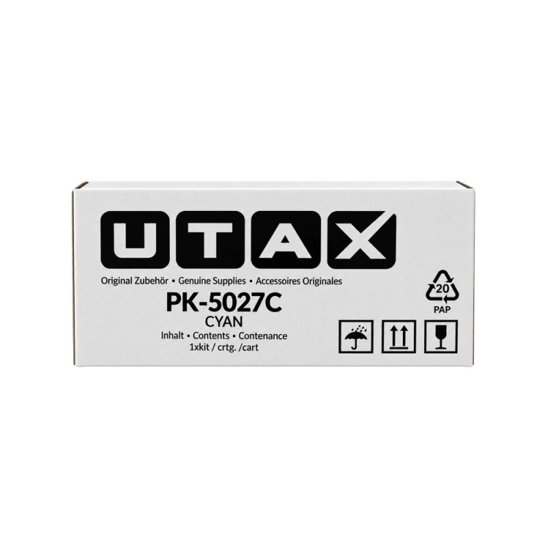 ORIGINAL Utax PK-5027C ciano toner
