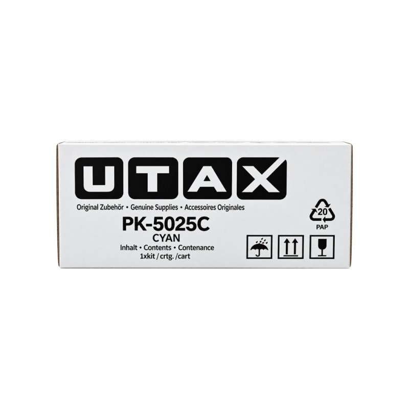 ORIGINAL Utax PK-5025C ciano toner
