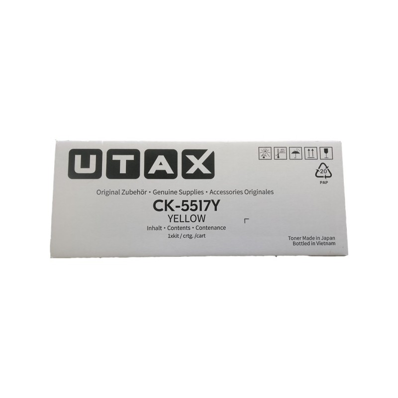 ORIGINAL Utax CK-5517Y giallo toner