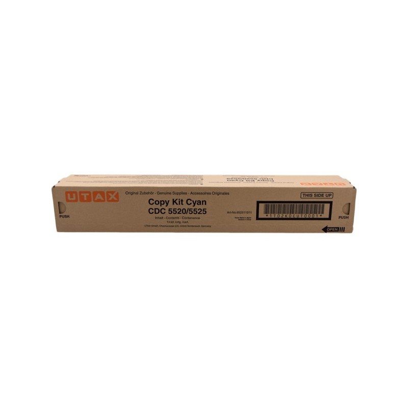 ORIGINAL Utax 652511011 ciano toner