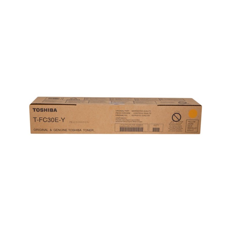 ORIGINAL Toshiba T-FC30EY giallo toner