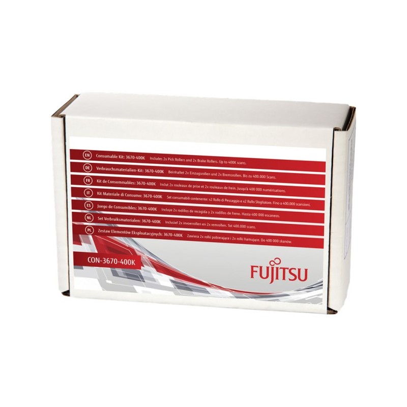 ORIGINAL Fujitsu CON-3670-400K Kit di materiali di consumo