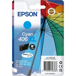 ORIGINAL Epson 406 XL ciano...