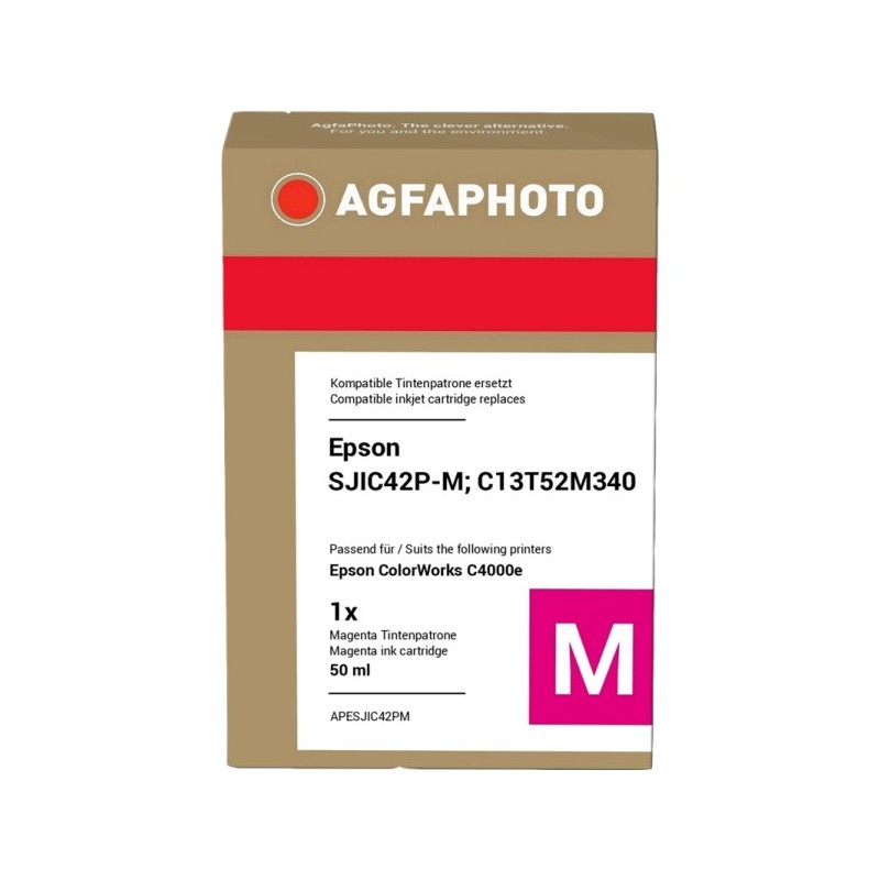 Agfa Photo APESJIC42PM magenta Cartuccia d'inchiostro