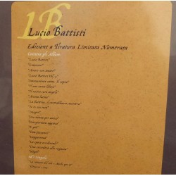 Lucio Battisti, cofanetto LP in edizione limitata e numerata