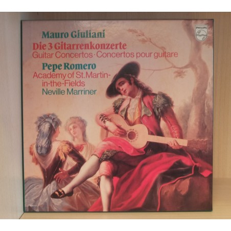 Mauro Giuliani: Die 3 Gitarrenkonzerte