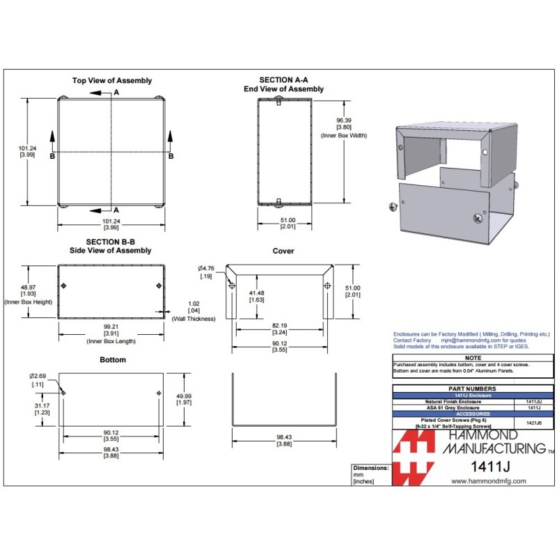 Hammond 1411J
