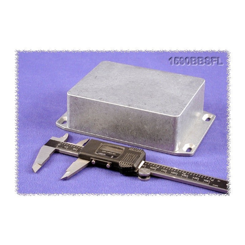 Hammond 1590WBBSFL, contenitore alluminio pressofuso stagno flangiato