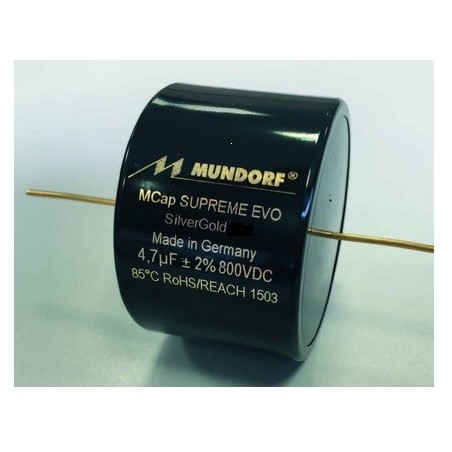 Mundorf MCAP Supreme EVO Silver Gold 0.1uF