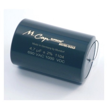 Mundorf MCAP SUPREME Silver/Gold 3.90uF 1000V