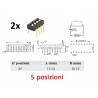 Dip Switch 5 positions